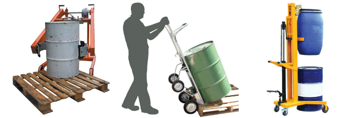 drum handling lifter and palletisers